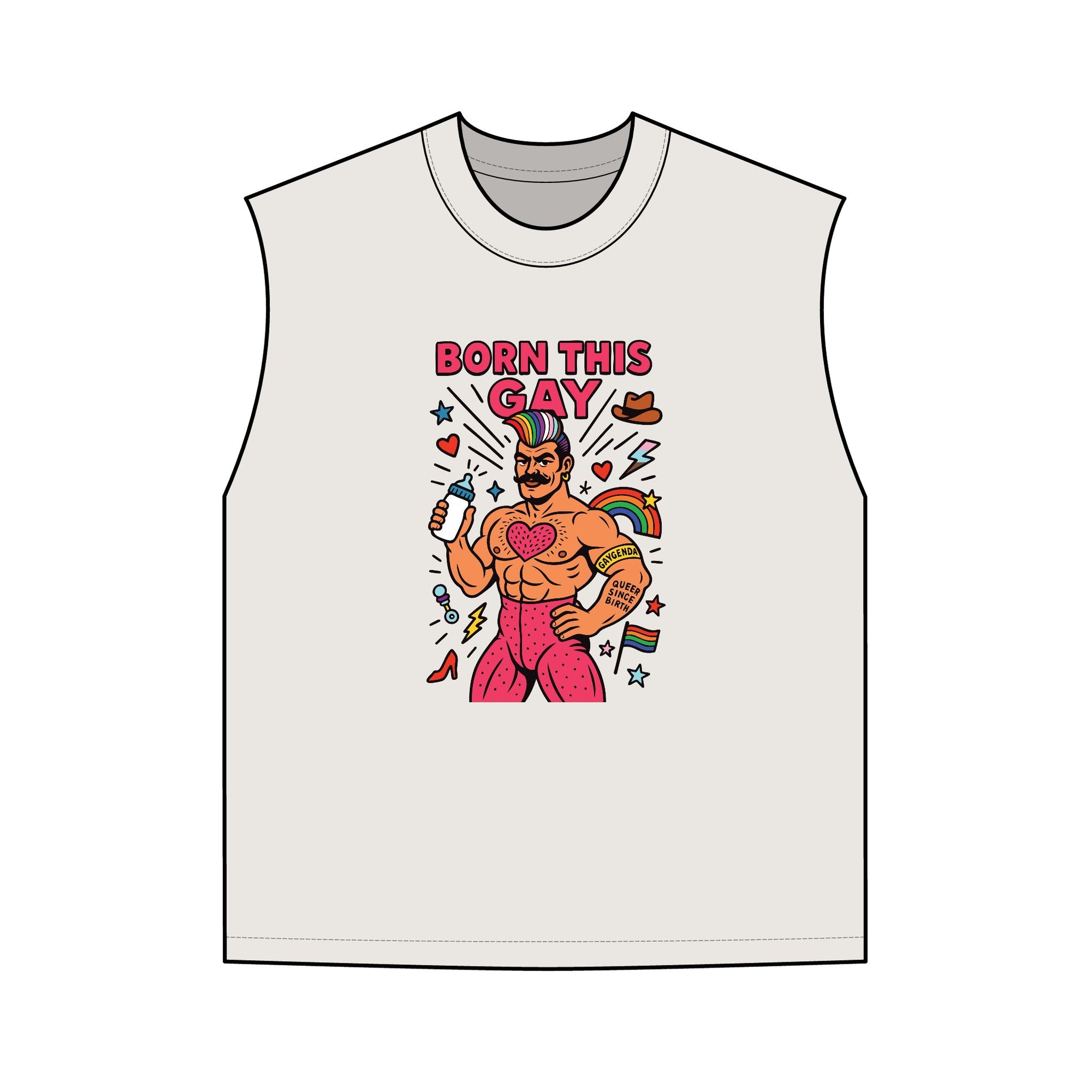 Born This Gay | Sleeveless Tee