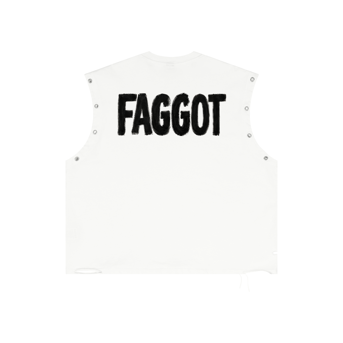 NeonQueer,CNTCandy,DistressedTankTop,EyeletTankTop,QueerFashion,LGBTQClothing,StatementClothing,AlternativeStreetwear,QueerStyle,Clubwear