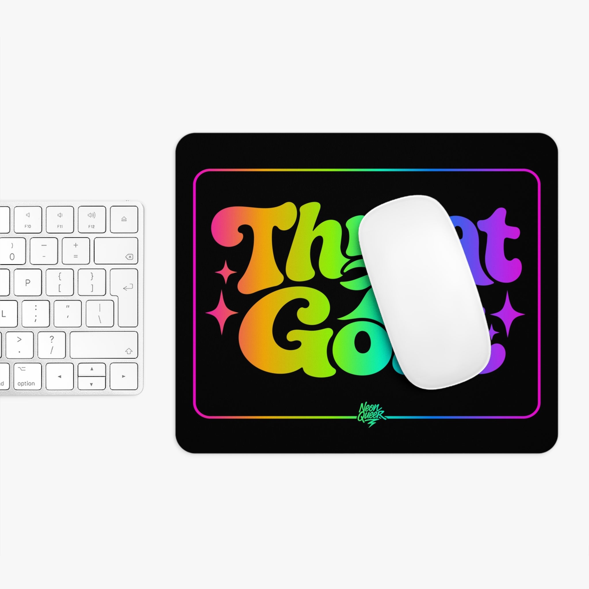 Queer Quotes: Throat Goat | Mouse Pad