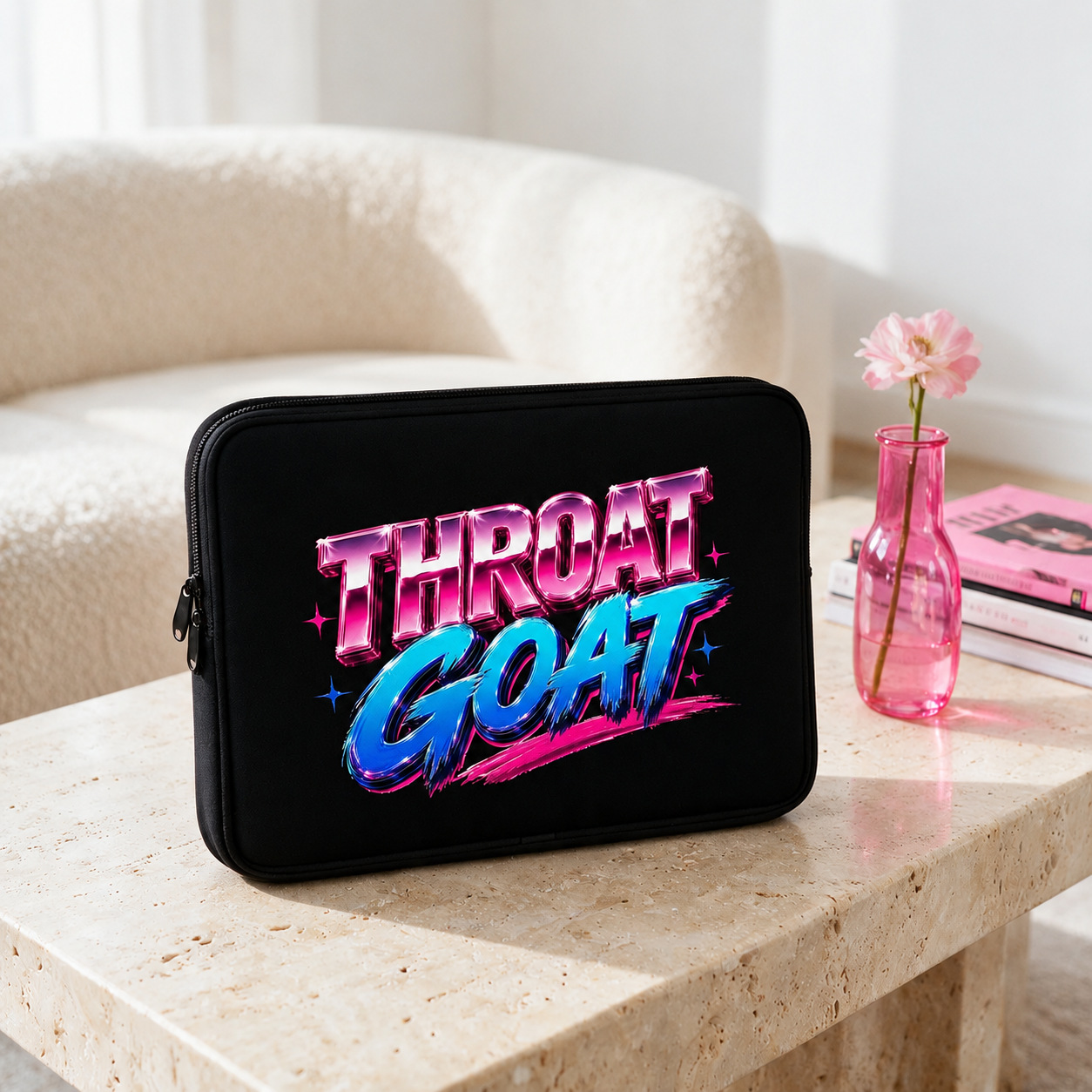80s Anarchy: Throat Goat | Laptop Bags
