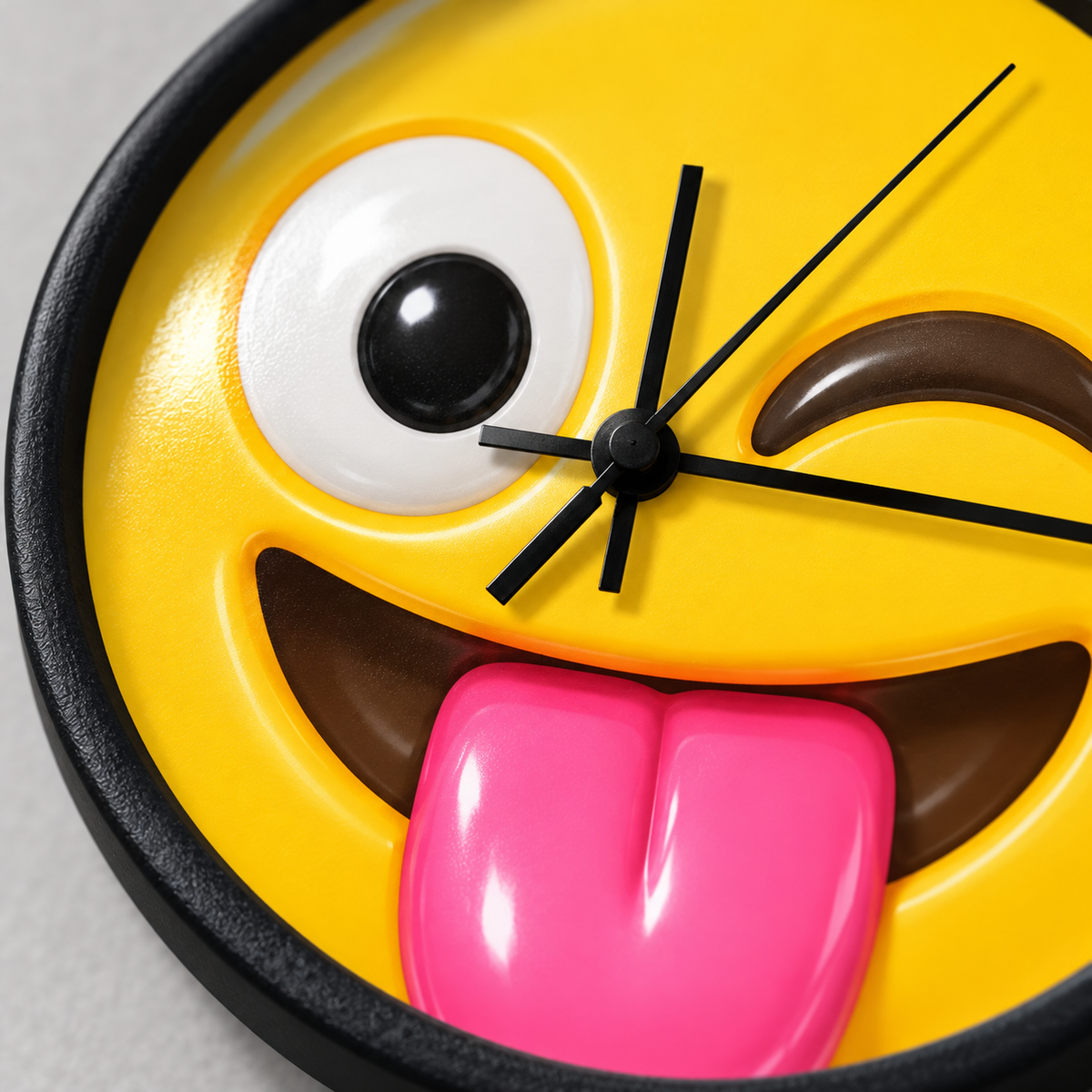 Crazy Tongue | Wall Clock