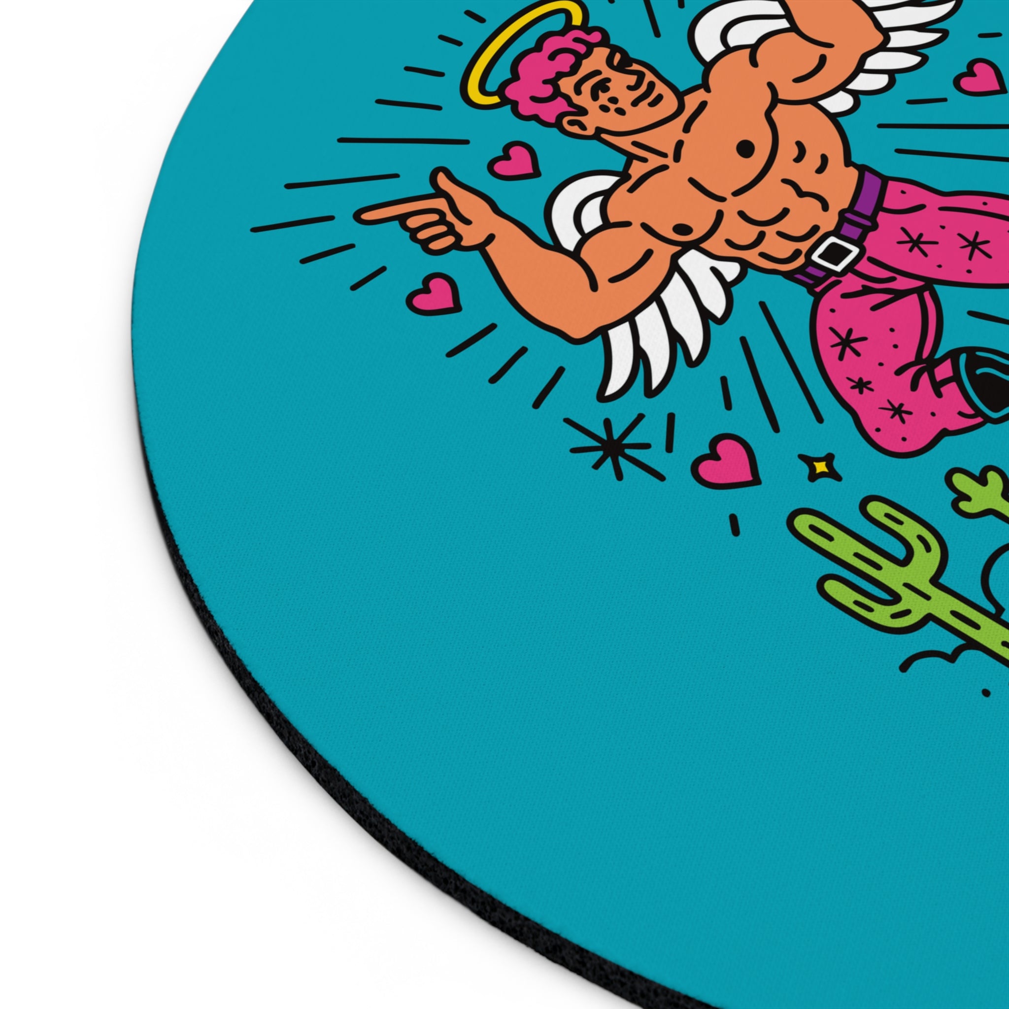 NeonQueer Angel | Mouse Pad