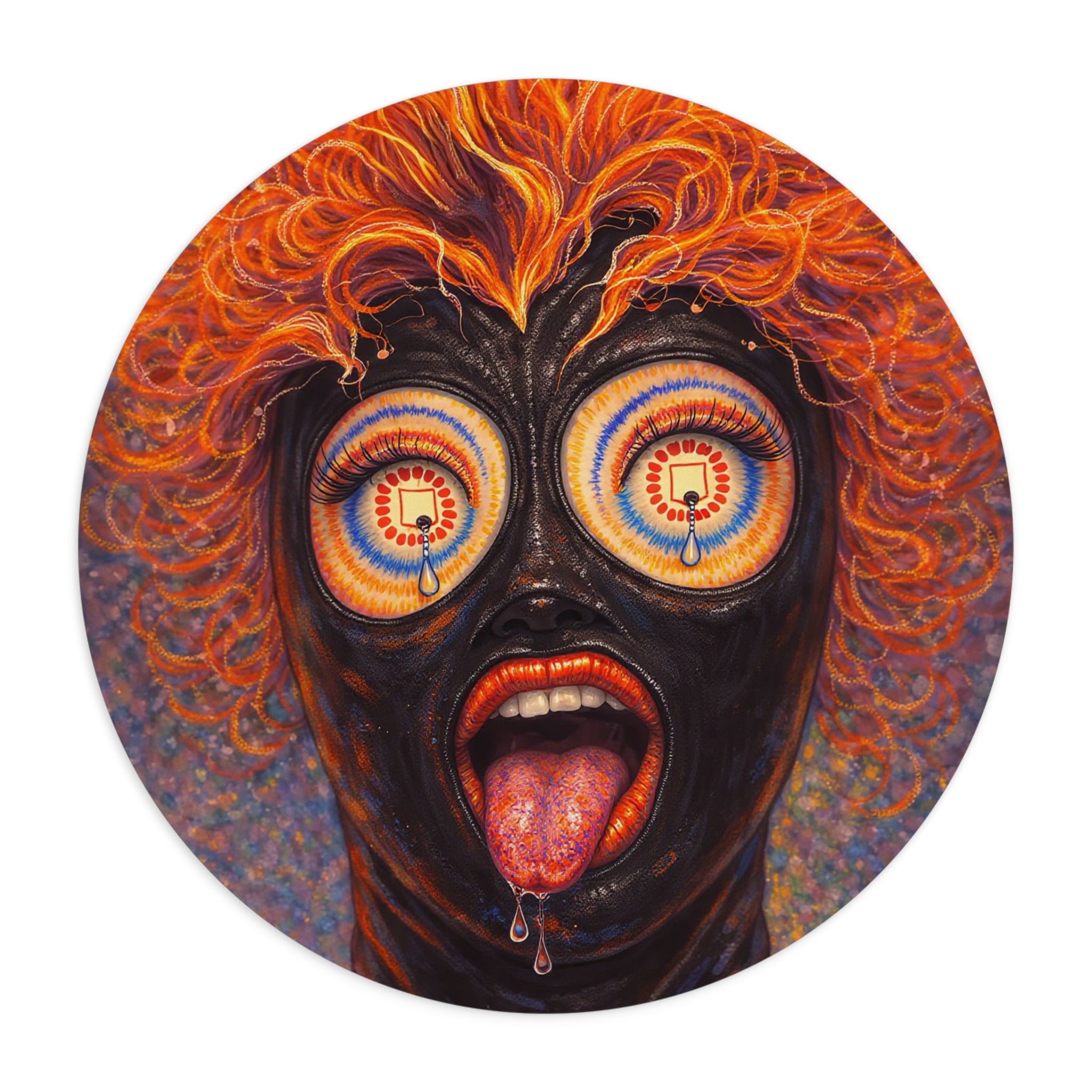 Icons on Acid: Reborn in Rubber | Mouse Pad