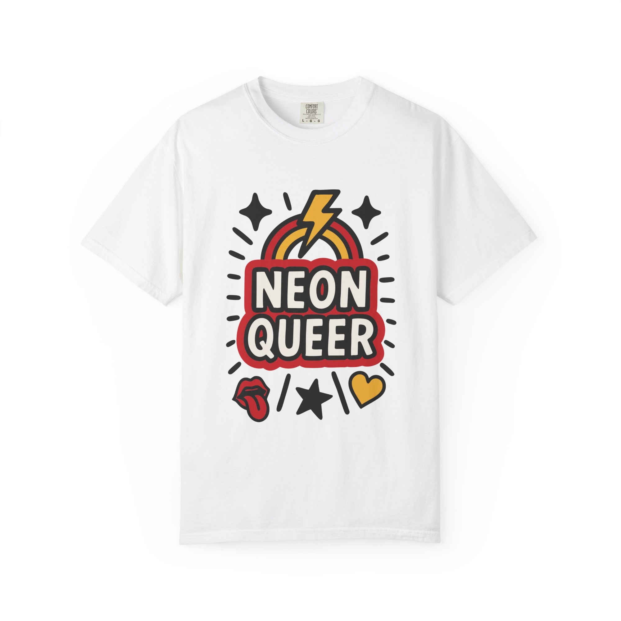 NeonQueer Love in LED | Graphic Tee