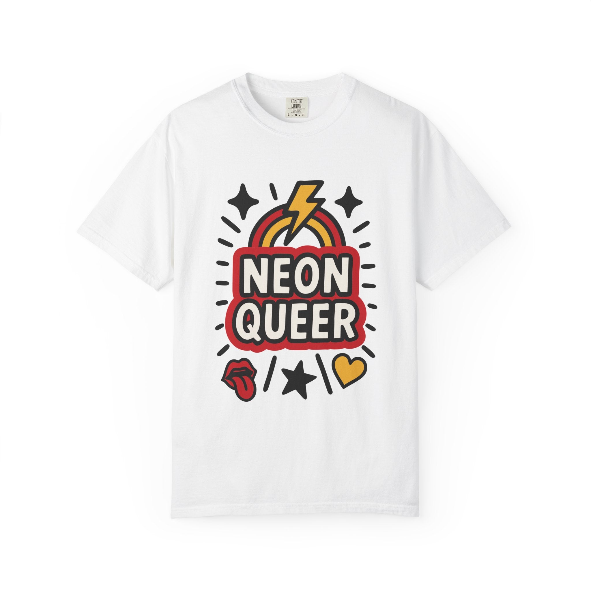 NeonQueer Love in LED | Graphic Tee