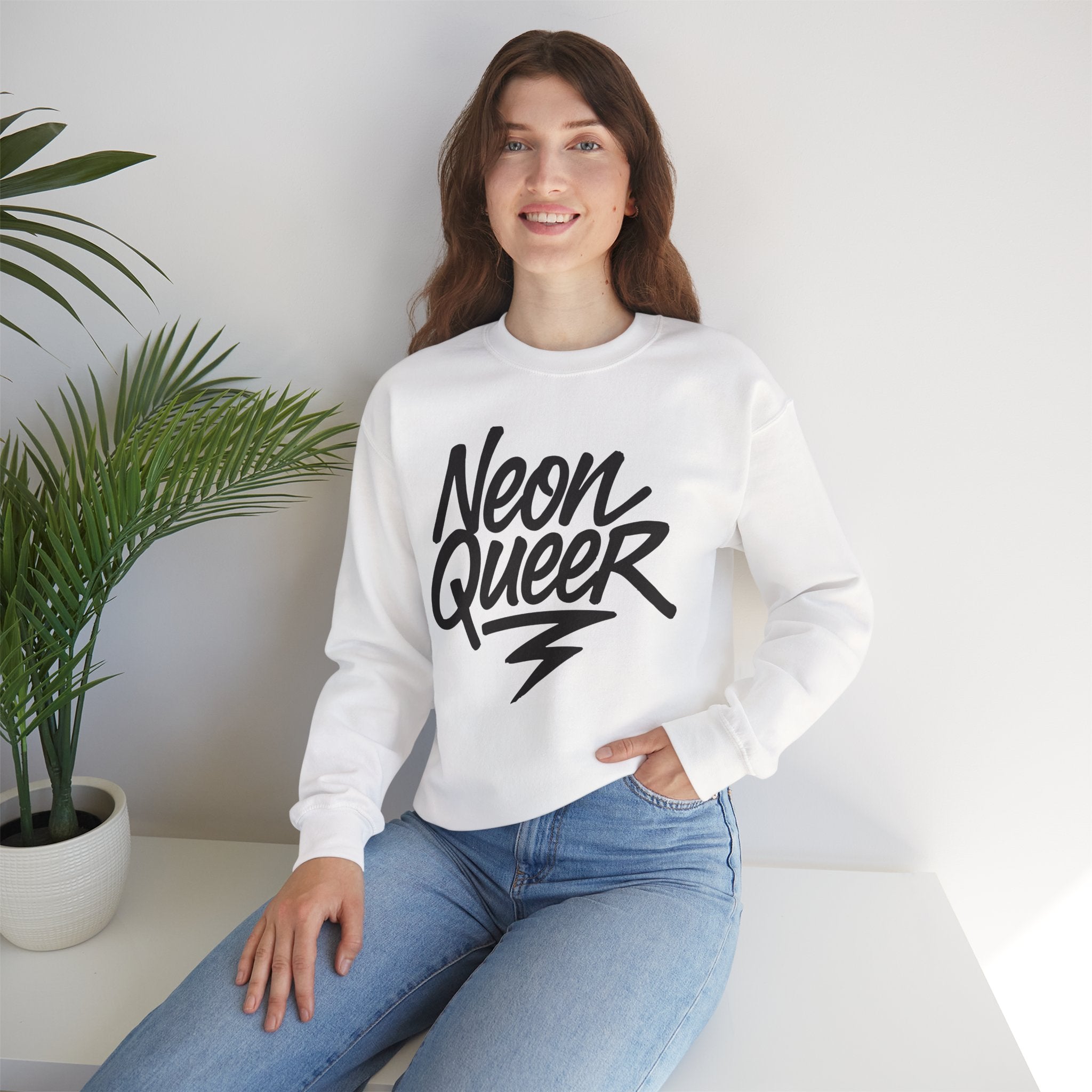 NeonQueer Electrical Flash | Graphic Sweatshirt