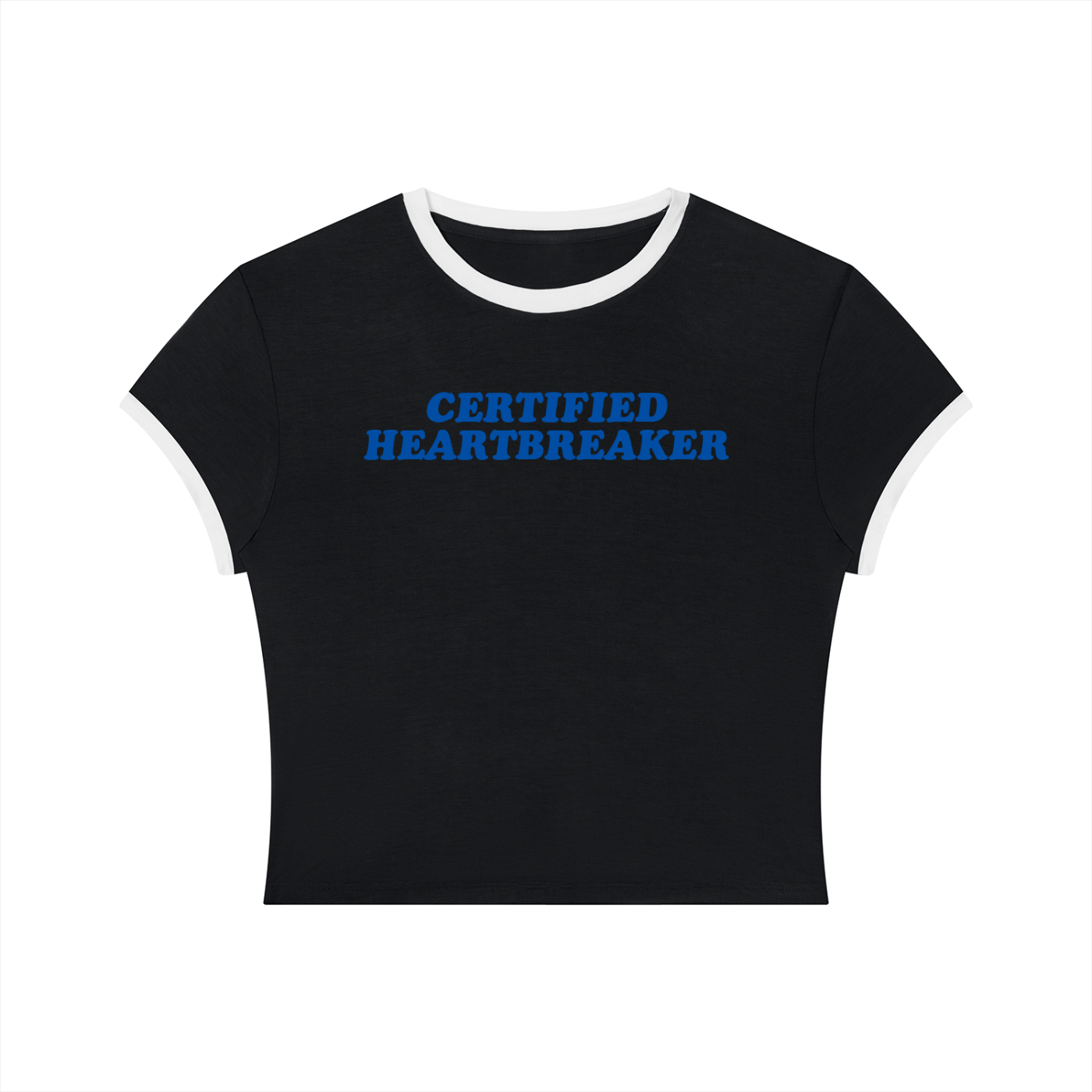 Queer Quotes: Certified Heartbreaker | Crop Ringer Tee