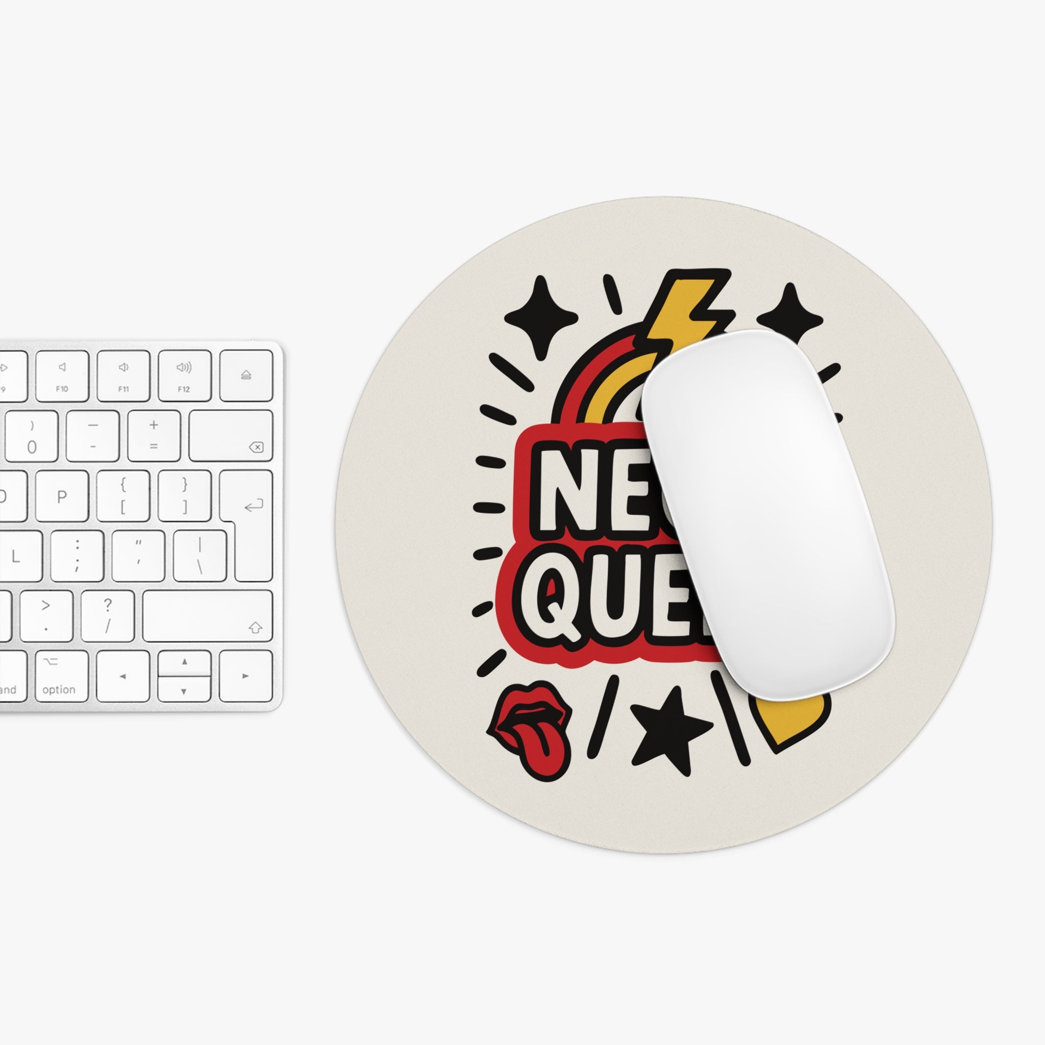 NeonQueer Love in LED | Mouse Pad