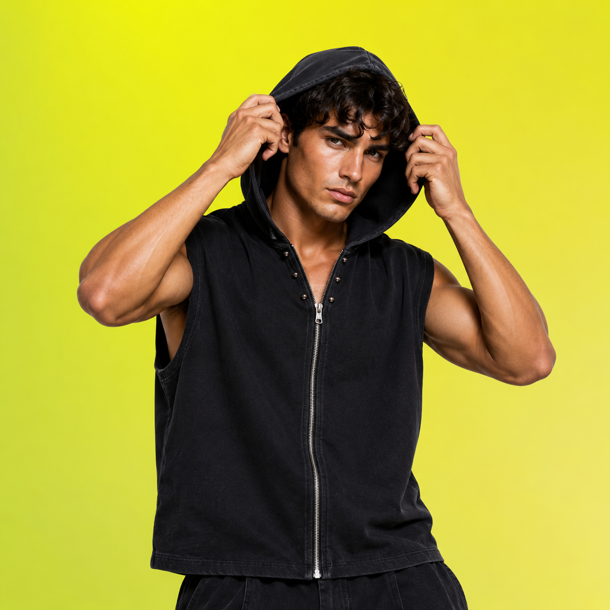 Proud Portraits: Club Kid | Sleeveless Hoodie