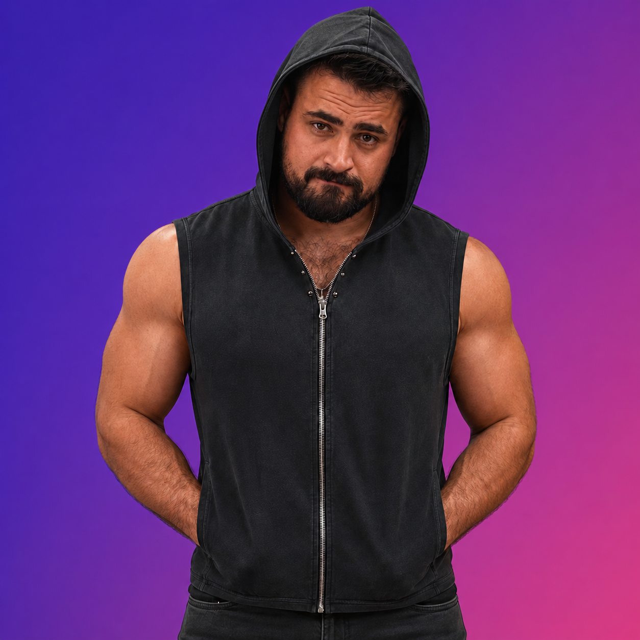 Proud Portraits: Ndebele | Sleeveless Hoodie