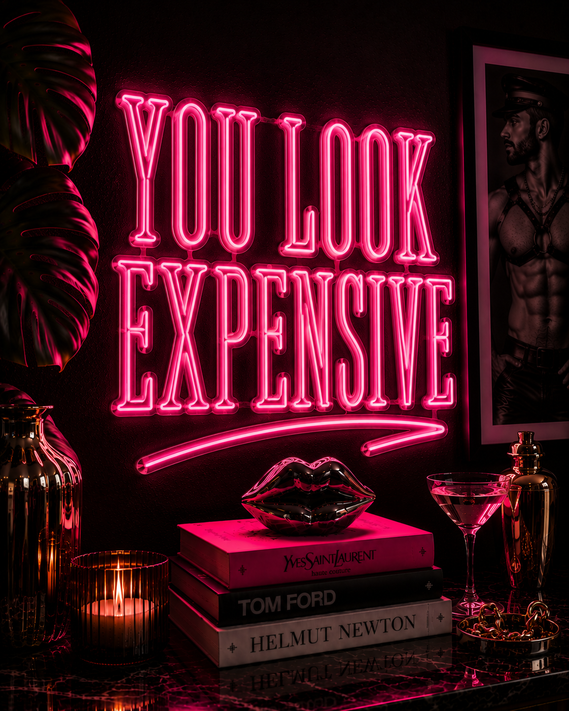 You Look Expensive Neon Sign