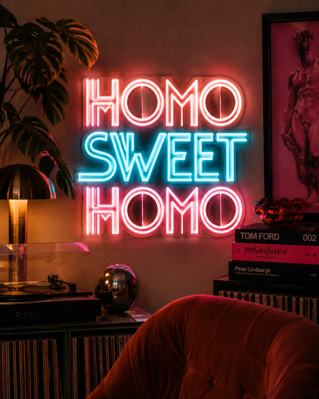 Homo Sweet Homo Neon Sign