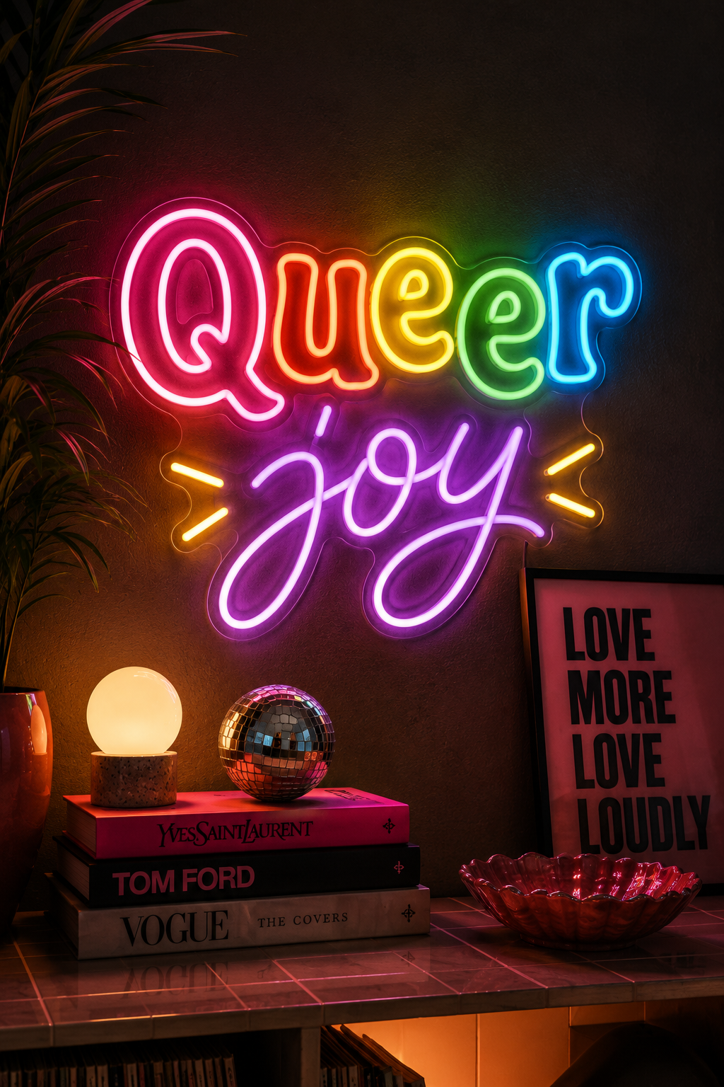 Queer Joy Neon Sign