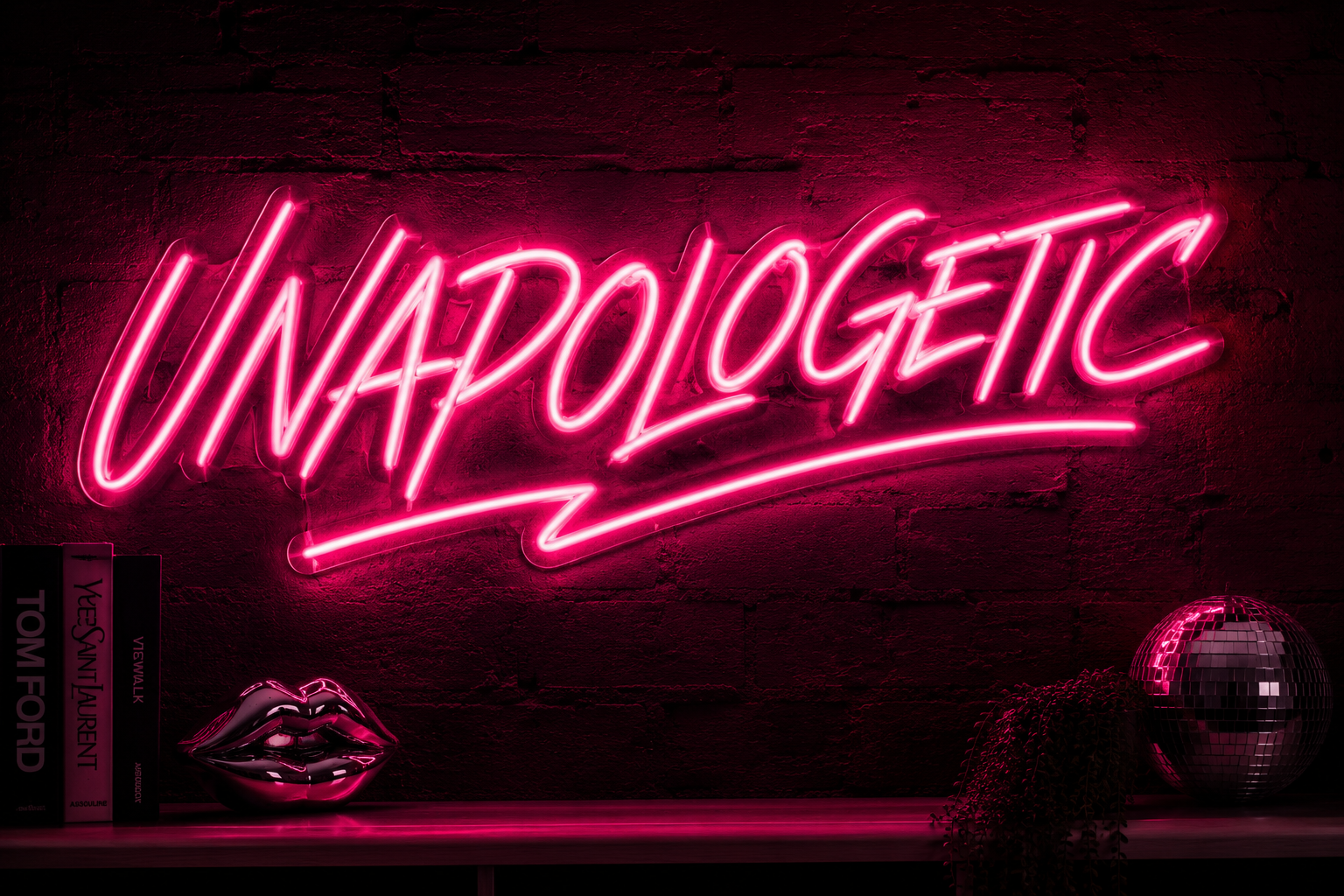 Unapologetic Neon Sign