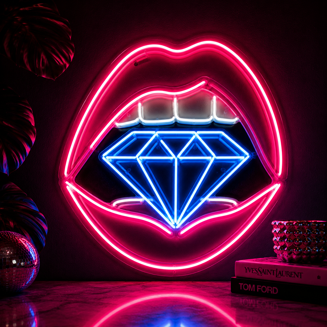 Fem Lips Neon Sign