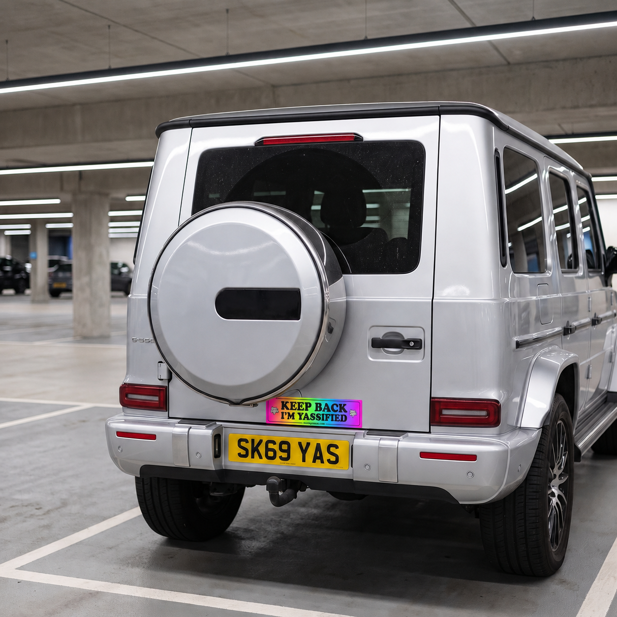 Queer Quotes: Keep Back I'm Yassified | Car Magnets
