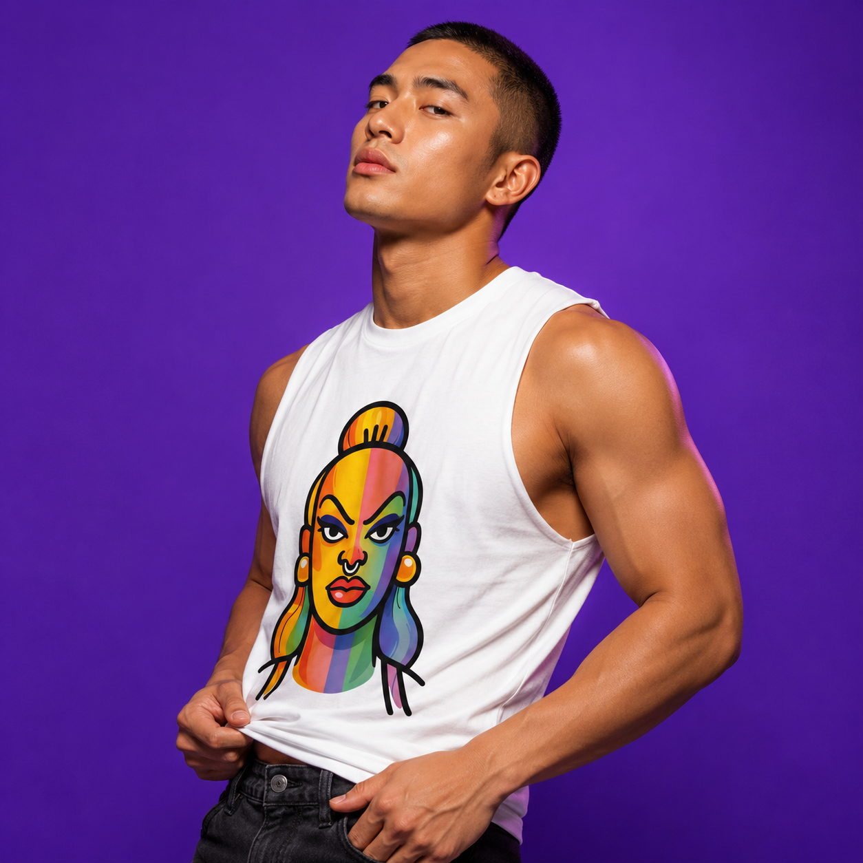 Muscle Tee | Proud Portraits: Club Kid