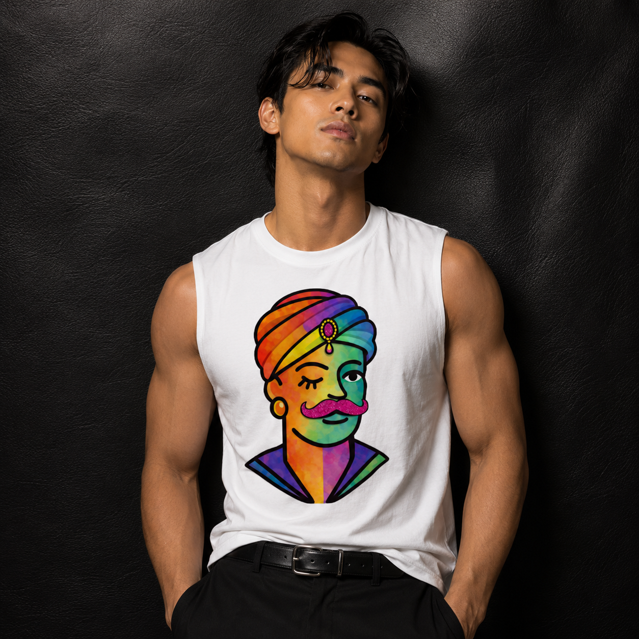 Muscle Tee | Proud Portraits: Turban Chic