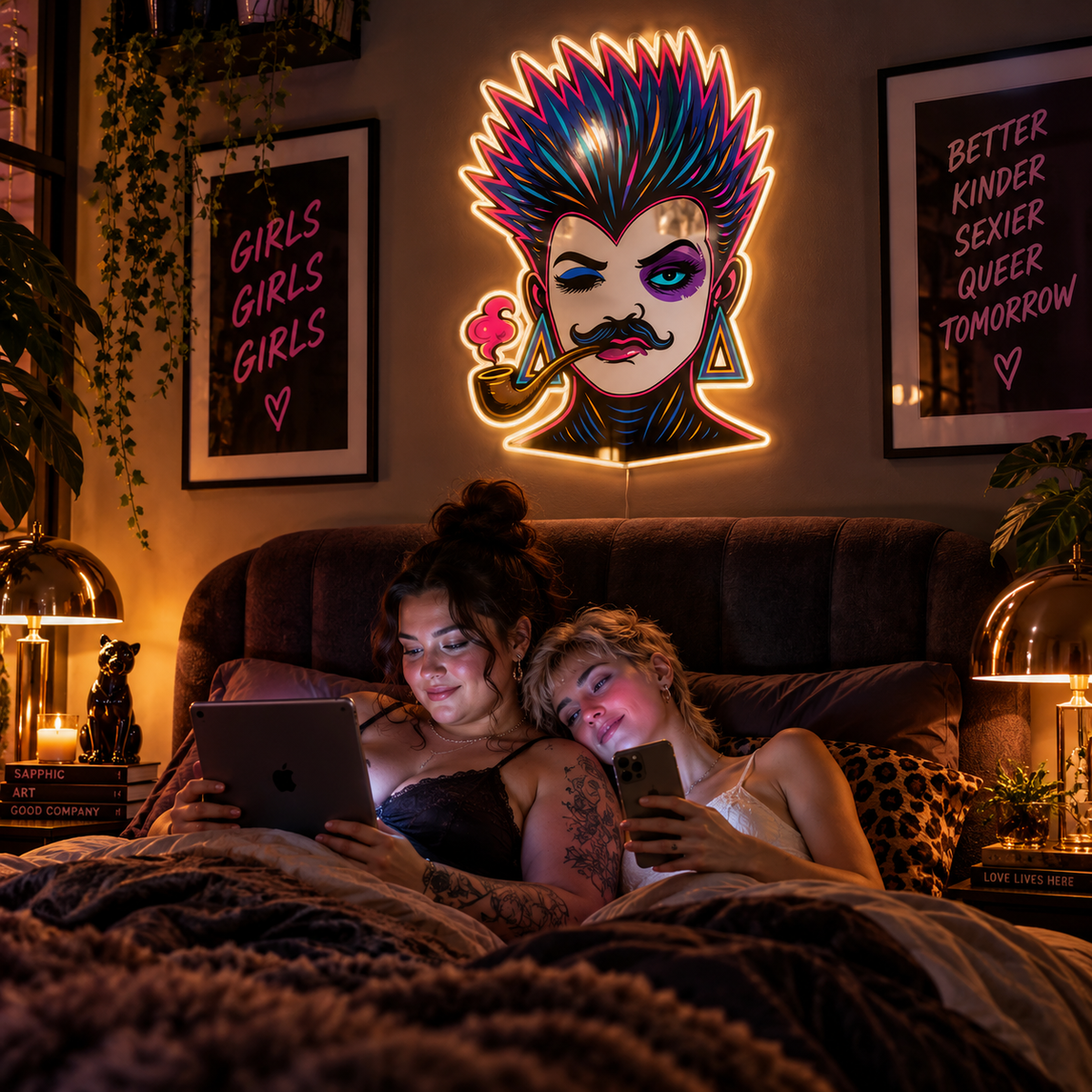 Punk Pipe | Neon Mirror