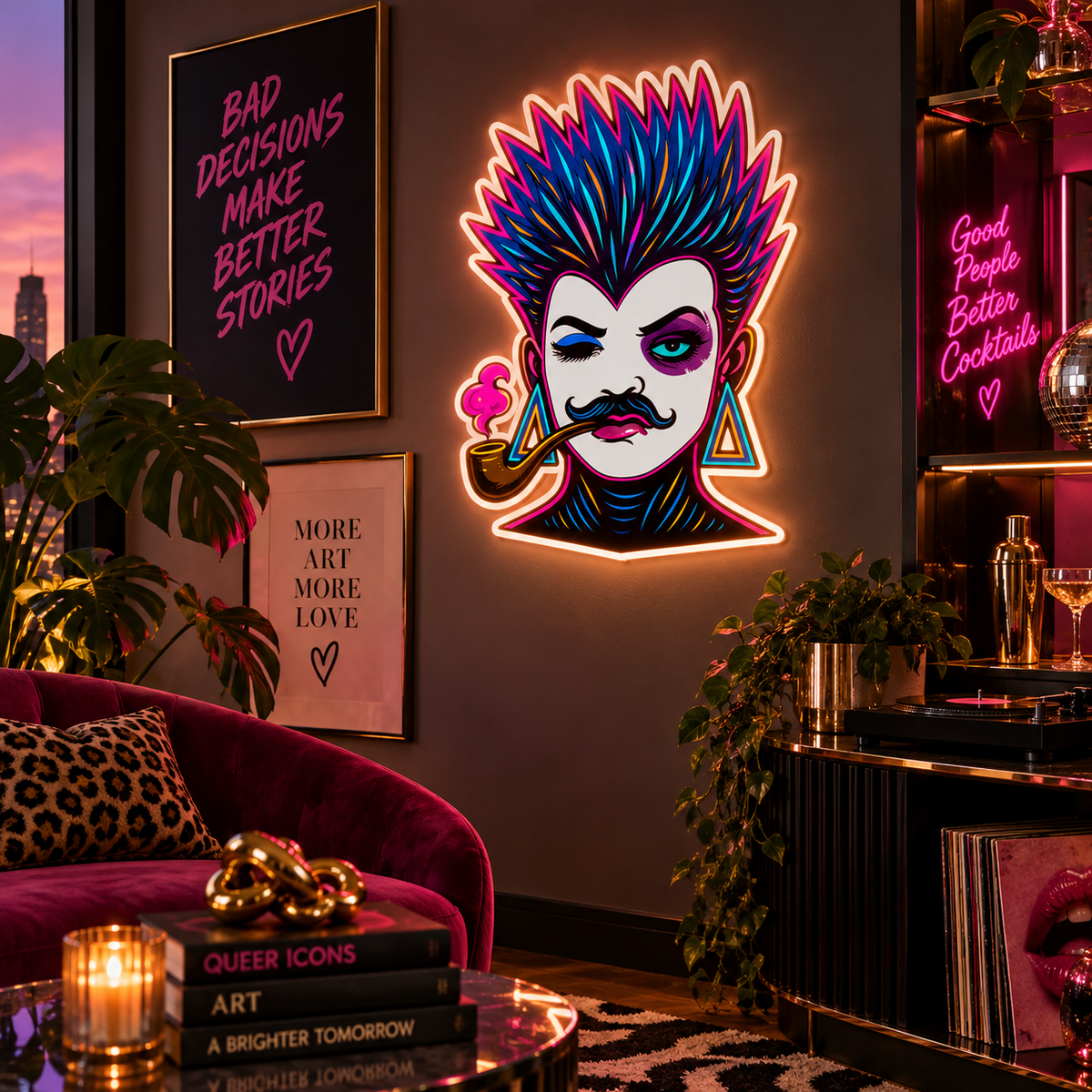 Punk Pipe | Neon Mirror