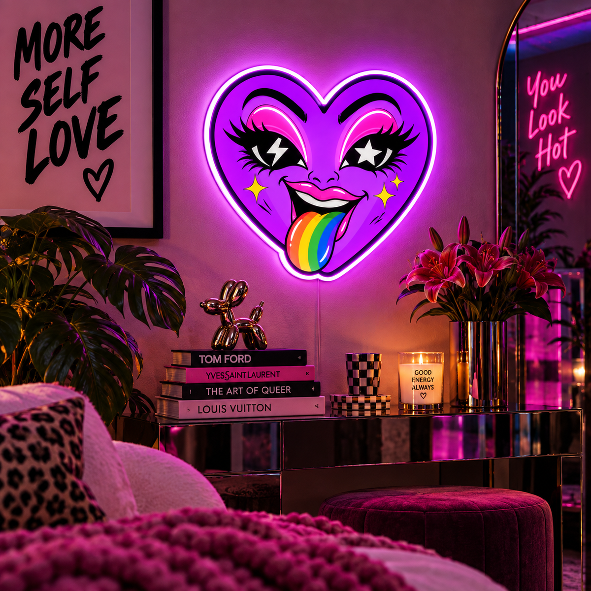 Rainbow Lick | Neon Sign