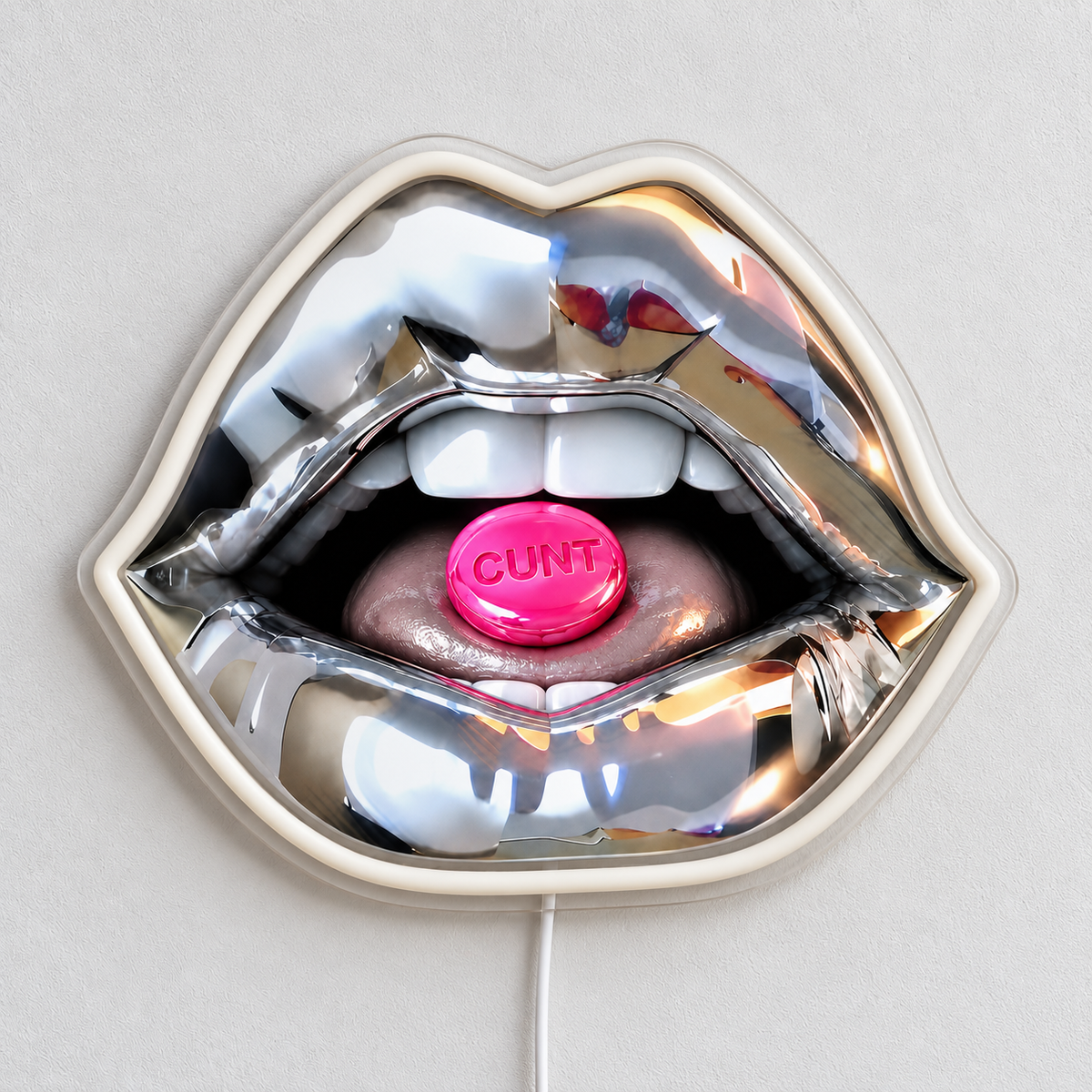 Pink Party Candy | Neon Sign