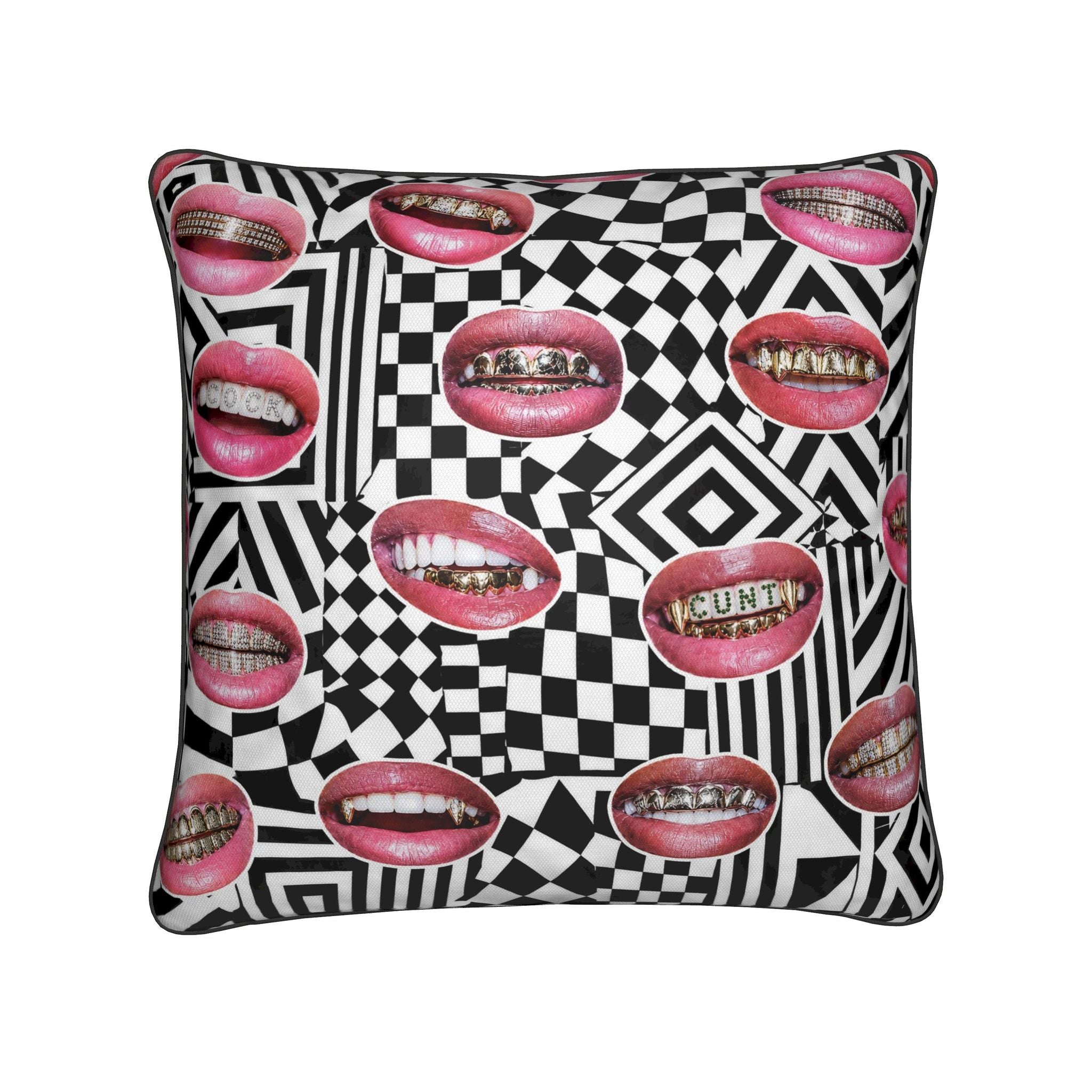 NQ Universe Pattern: Mouth F*ck | Cushion