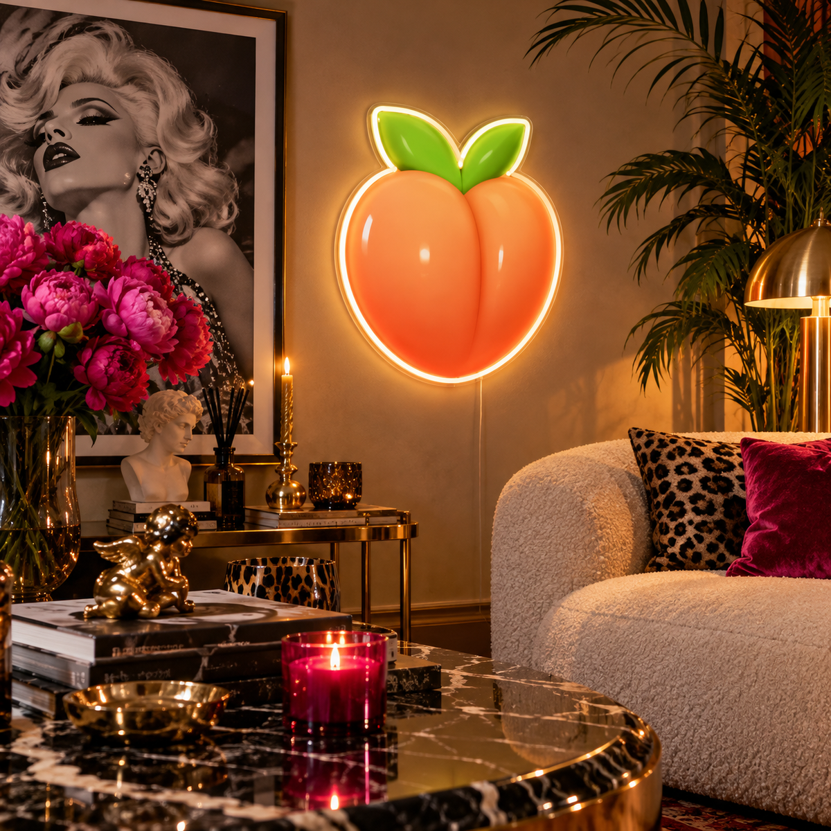 Peachy | Neon Sign
