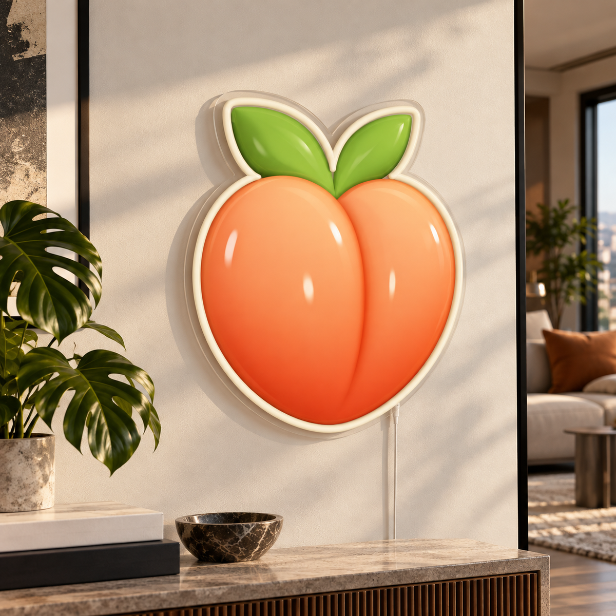 Peachy | Neon Sign
