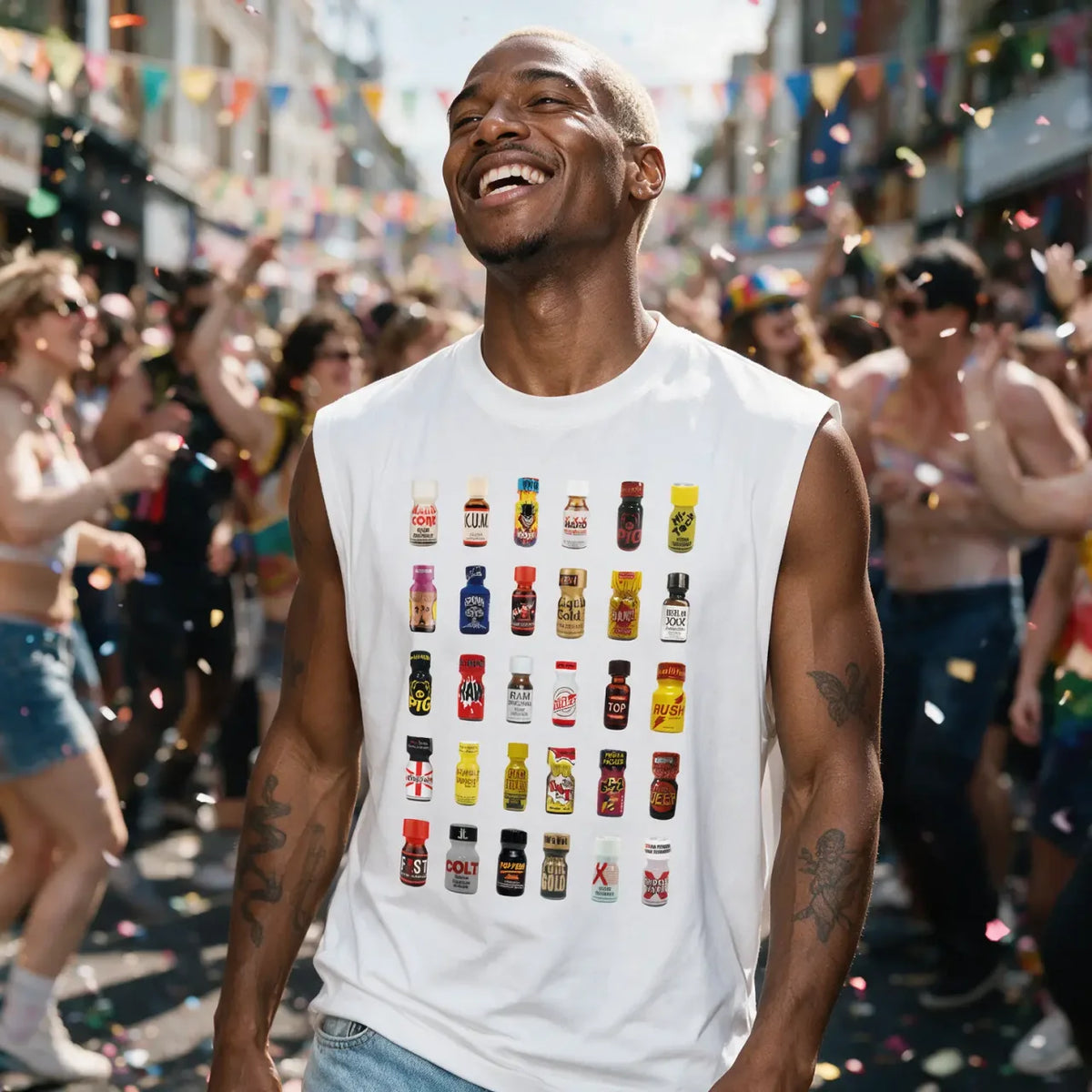 Popper Paradise | Sorona Quick-Dry Cooling Tank Top
