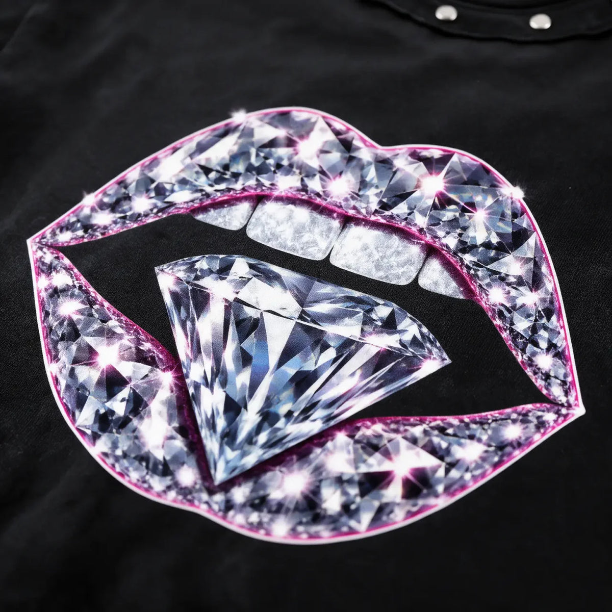 Rich Bitch | Unisex Washed Boxy Studded T-Shirt