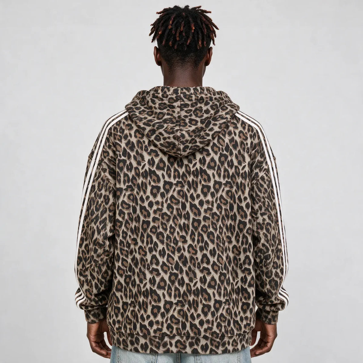 F*GGOT | Unisex Leopard Full Zip Hoodie