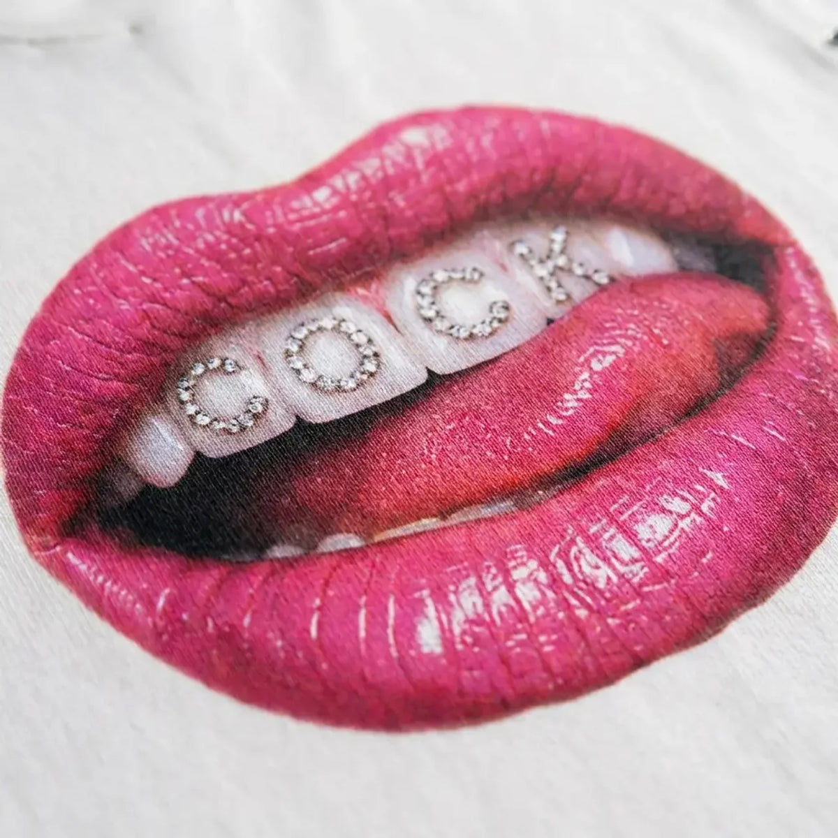 Licky Lips | Distressed Grommet Eyelet Tank Top