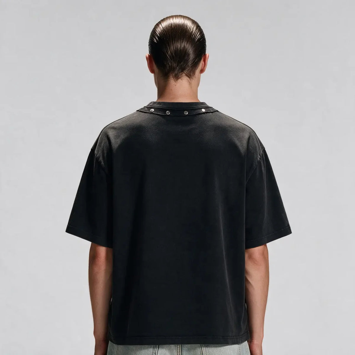 Sexy Electric | Unisex Washed Boxy Studded T-Shirt
