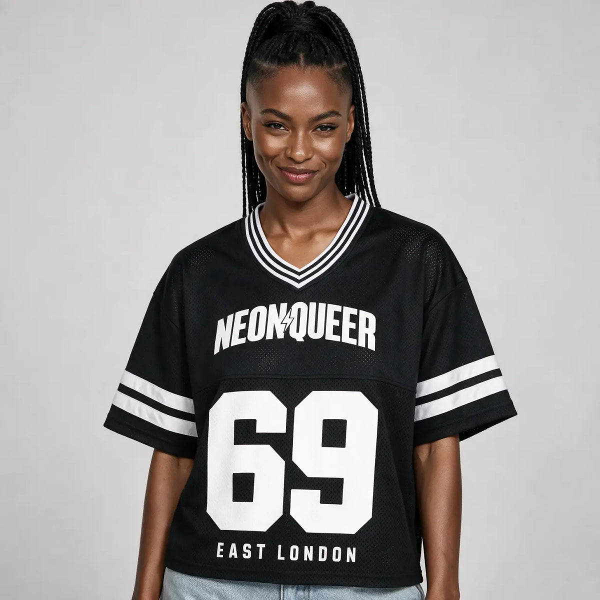 69'er | Taped Mesh Boxy T-Shirt
