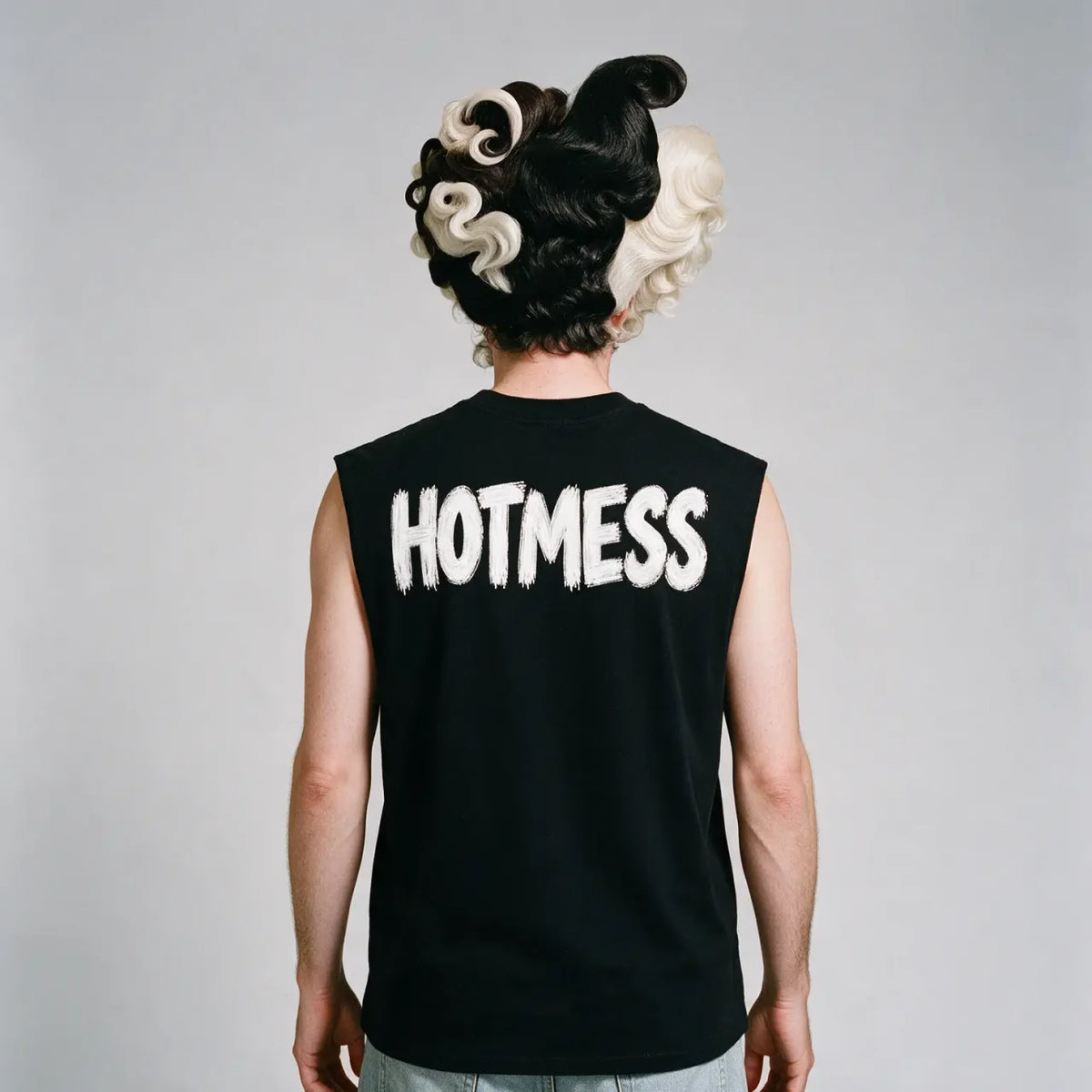 Barbs Flip | Raw Edge Cotton Tank Top