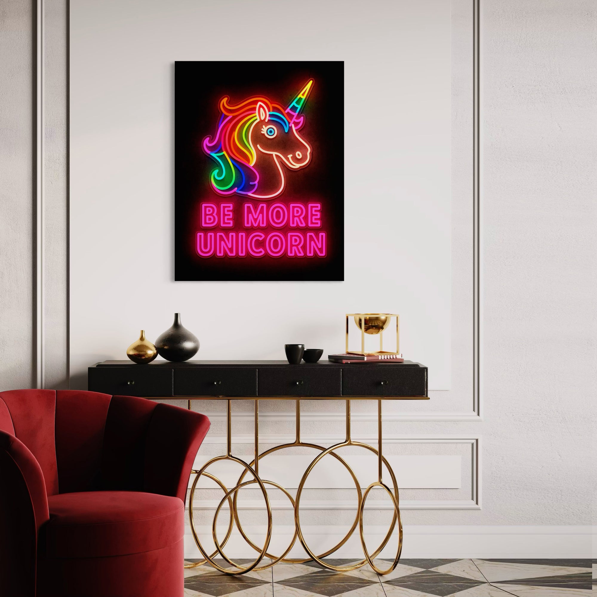 Interior Be More Unicorn