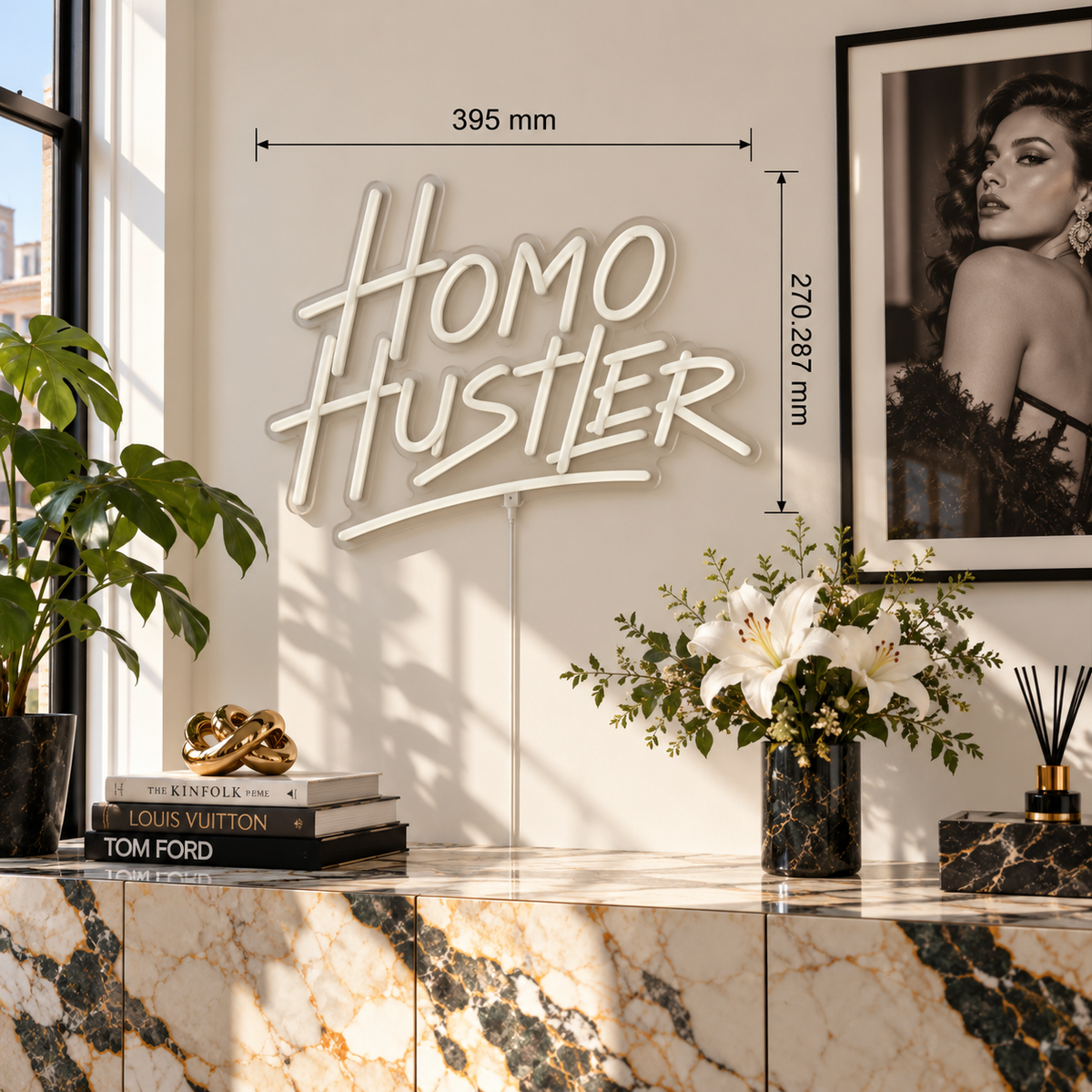 Homo Hustler | Neon Sign
