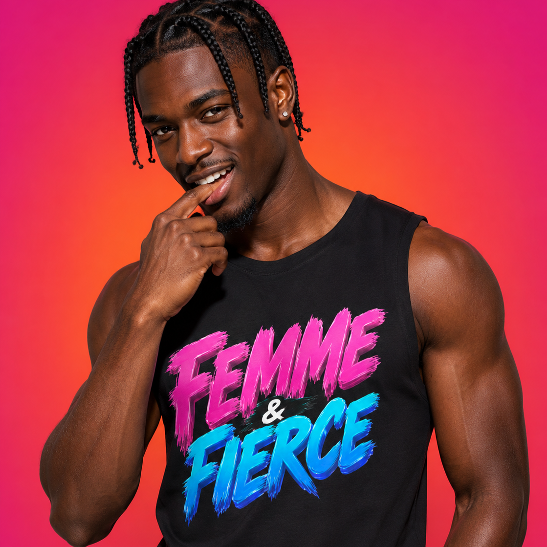 80s Anarchy: Femme & Fierce | Muscle Tee