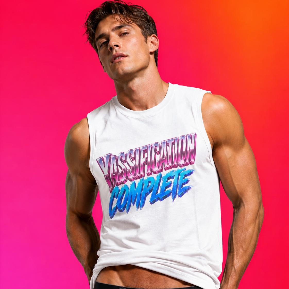 80s Anarchy: Yassification Complete | Muscle Tee