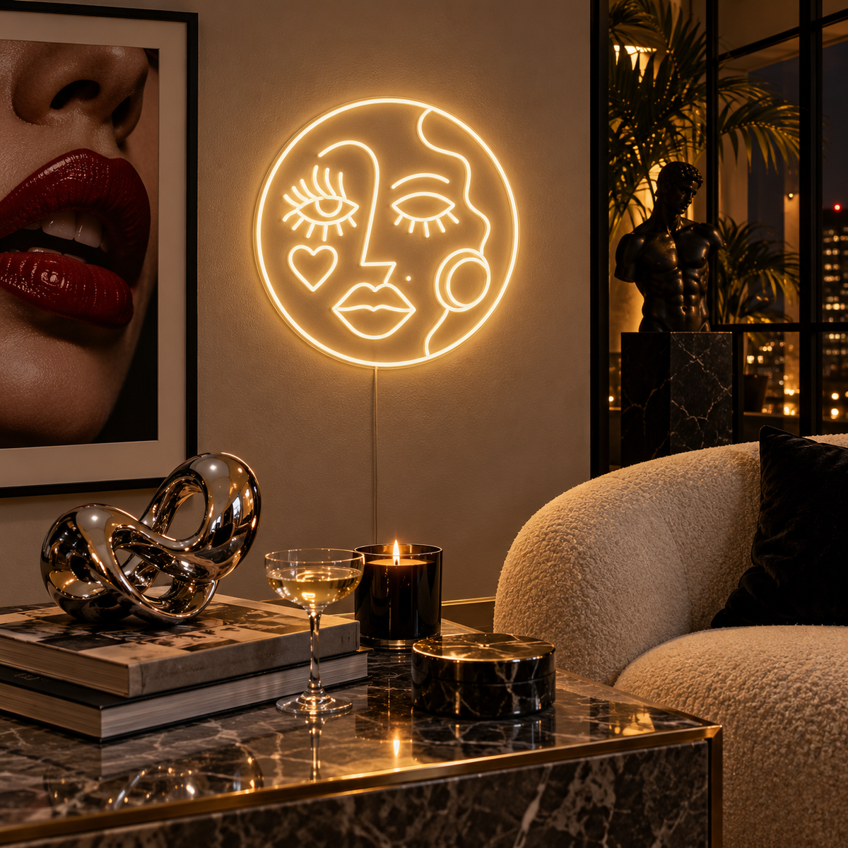 Moonstruck | Neon Sign