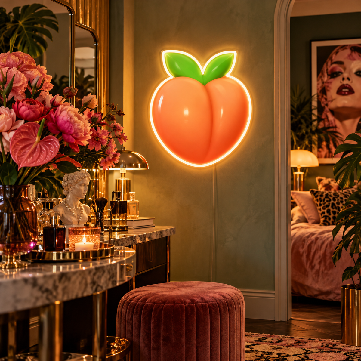 Peachy | Neon Sign