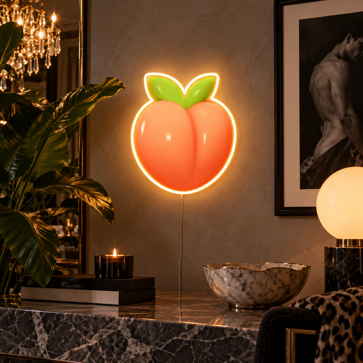 Peachy | Neon Sign