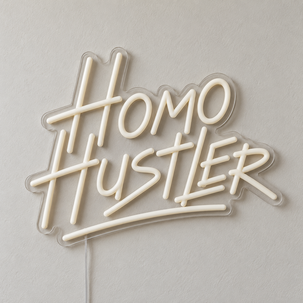Homo Hustler | Neon Sign