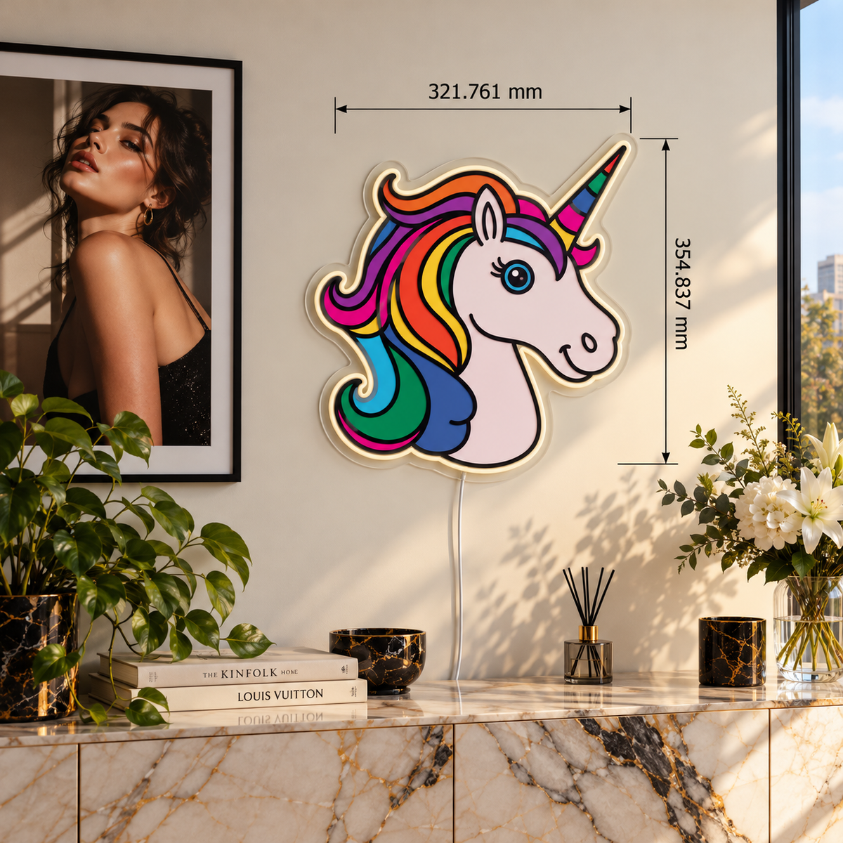 Be More Unicorn | Neon Sign