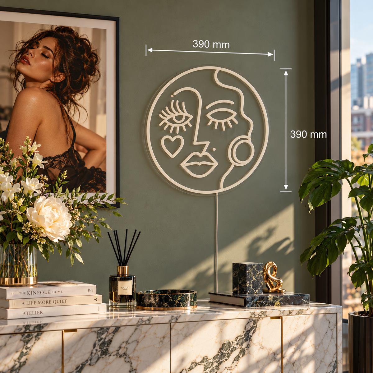 Moonstruck | Neon Sign