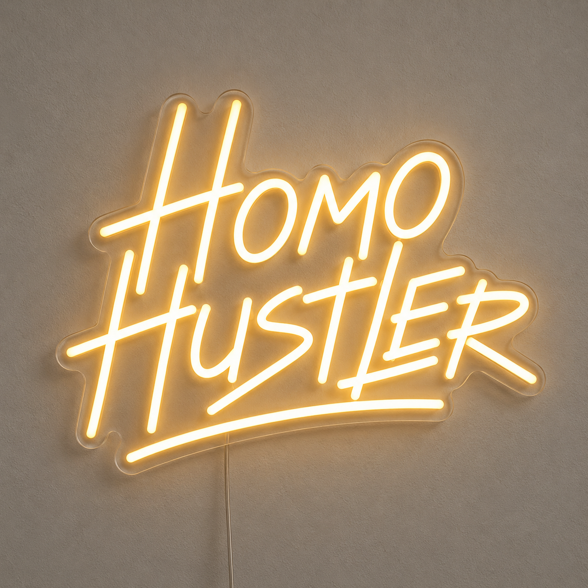 Homo Hustler | Neon Sign
