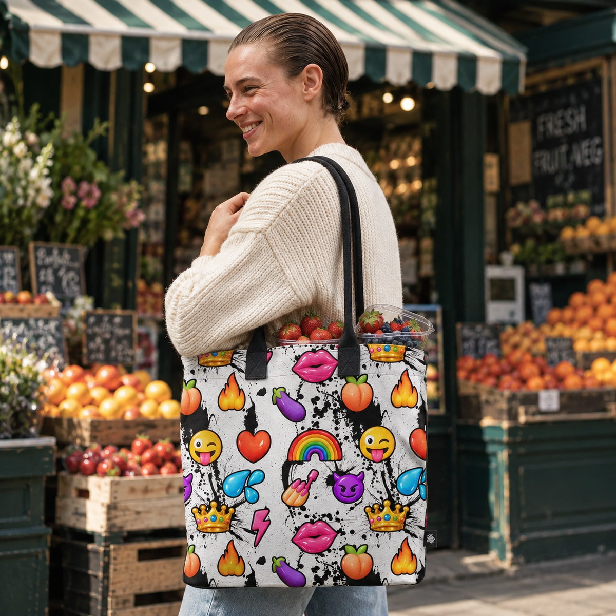 Emojiberry | Tote Bag