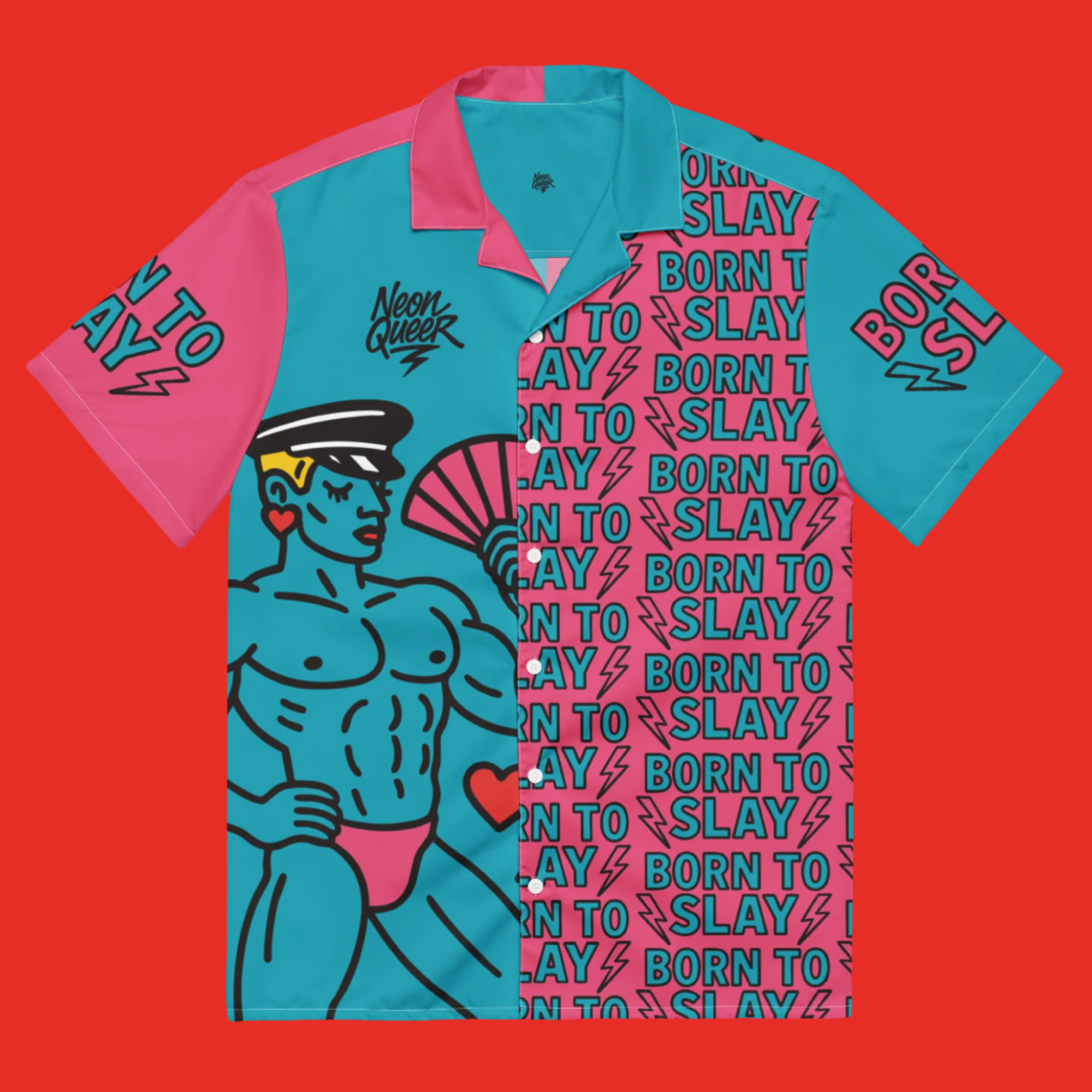 Unisex button shirt
