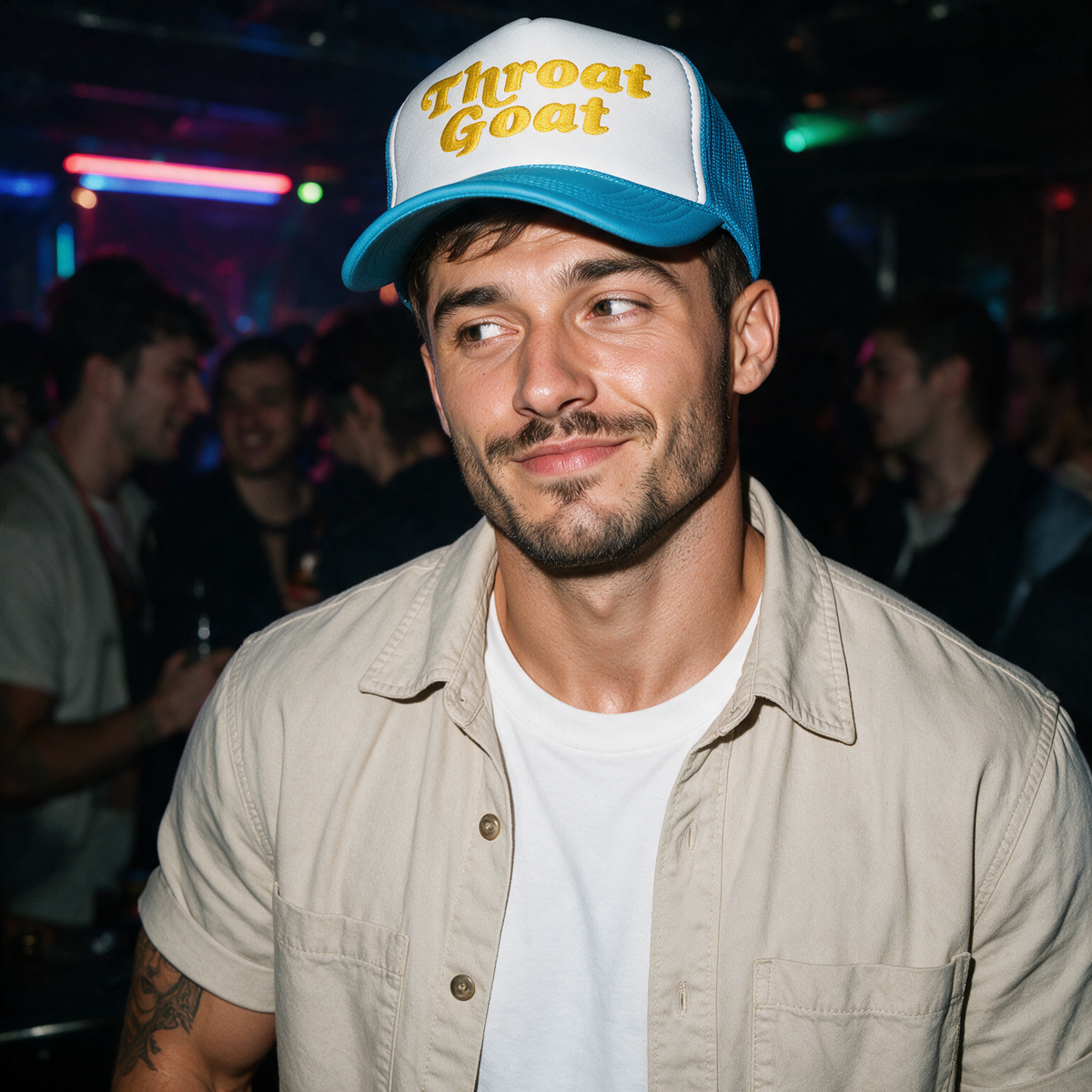 Throat Goat | Foam Trucker Cap
